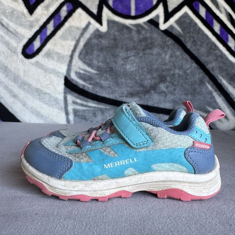Size 10c - Merrell Kids Moab Speed 2 Low A/C Waterproof (Toddler)